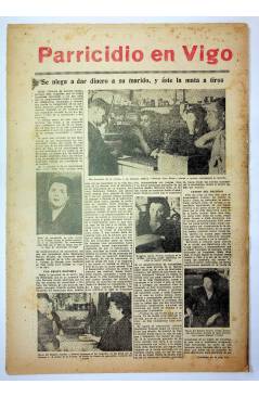 Contracubierta de EL CASO. SEMANARIO DE SUCESOS 379. 8 DE AGOSTO DE 1959 (Vvaa) Prensa Castellana 1959