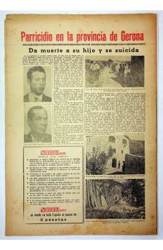 Contracubierta de EL CASO. SEMANARIO DE SUCESOS 381. 22 DE AGOSTO DE 1959 (Vvaa) Prensa Castellana 1959
