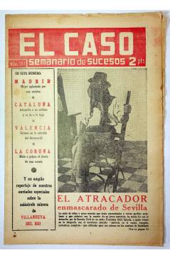 Cubierta de EL CASO. SEMANARIO DE SUCESOS 384. 12 DE SEPTIEMBRE DE 1959 (Vvaa) Prensa Castellana 1959