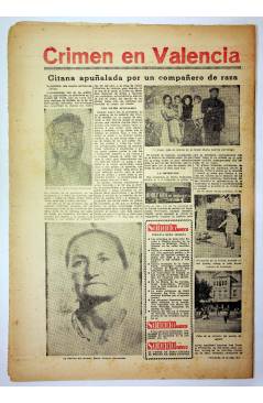 Contracubierta de EL CASO. SEMANARIO DE SUCESOS 384. 12 DE SEPTIEMBRE DE 1959 (Vvaa) Prensa Castellana 1959