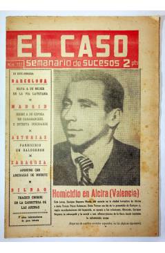 Cubierta de EL CASO. SEMANARIO DE SUCESOS 386. 26 DE SEPTIEMBRE DE 1959 (Vvaa) Prensa Castellana 1959