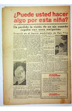 Contracubierta de EL CASO. SEMANARIO DE SUCESOS 388. 10 DE OCTUBRE DE 1959 (Vvaa) Prensa Castellana 1959