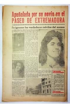 Contracubierta de EL CASO. SEMANARIO DE SUCESOS 390. 24 DE OCTUBRE DE 1959 (Vvaa) Prensa Castellana 1959