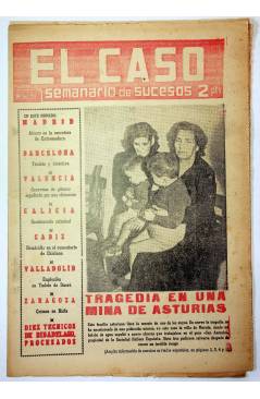 Cubierta de EL CASO. SEMANARIO DE SUCESOS 397. 12 DE DICIEMBRE DE 1959 (Vvaa) Prensa Castellana 1959