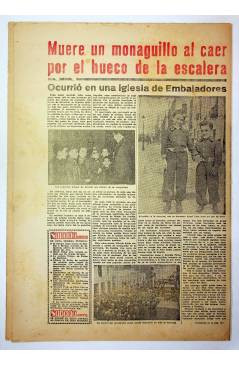 Contracubierta de EL CASO. SEMANARIO DE SUCESOS 398. 19 DE DICIEMBRE DE 1959 (Vvaa) Prensa Castellana 1959