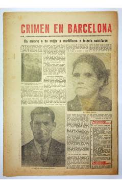 Contracubierta de EL CASO. SEMANARIO DE SUCESOS 400. 2 DE ENERO DE 1960 (Vvaa) Prensa Castellana 1960