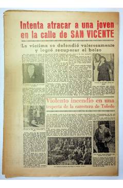 Contracubierta de EL CASO. SEMANARIO DE SUCESOS 402. 16 DE ENERO DE 1960 (Vvaa) Prensa Castellana 1960