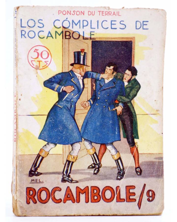 Cubierta de ROCAMBOLE 9. LOS CÓMPLICES DE ROCAMBOLE (Ponson Du Terrail) Prensa Moderna Circa 1930