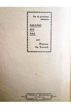 Muestra 2 de ROCAMBOLE 12. UN HOMBRE DE NEGOCIOS (Ponson Du Terrail) Prensa Moderna Circa 1930