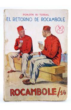 Cubierta de ROCAMBOLE 14. EL RETORNO DE ROCAMBOLE (Ponson Du Terrail) Prensa Moderna Circa 1930