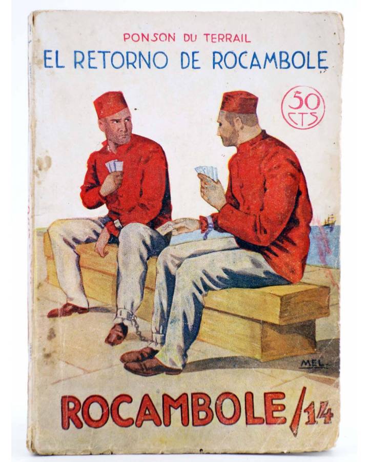 Cubierta de ROCAMBOLE 14. EL RETORNO DE ROCAMBOLE (Ponson Du Terrail) Prensa Moderna Circa 1930