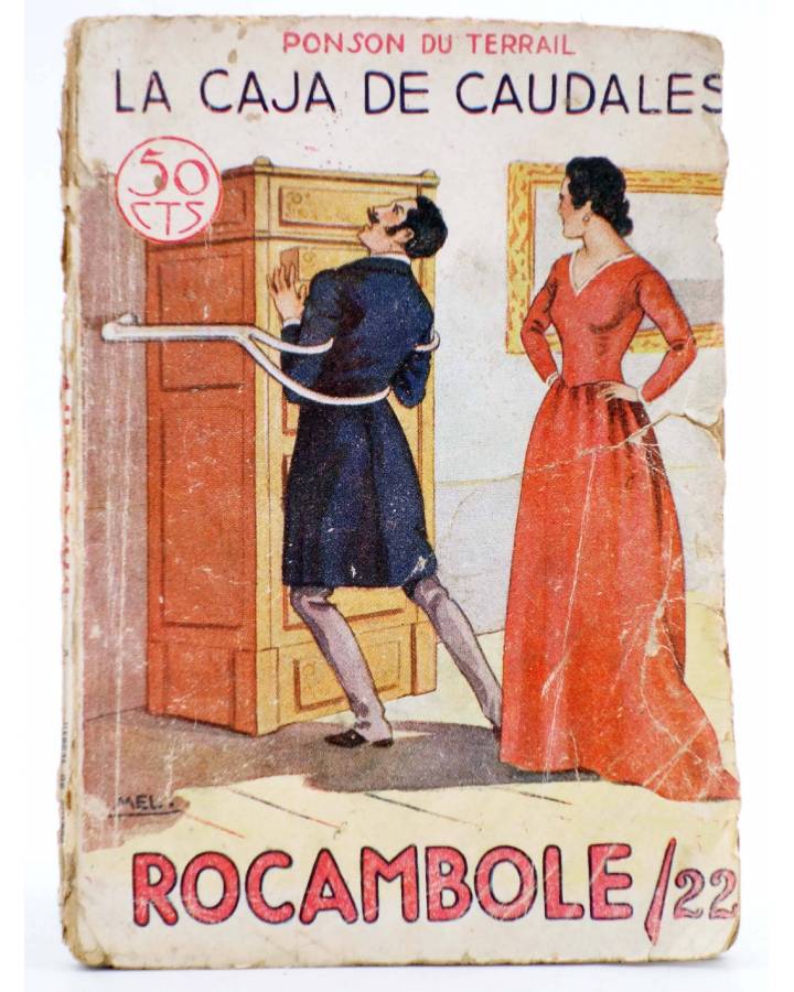 Cubierta de ROCAMBOLE 22. LA CAJA DE CAUDALES (Ponson Du Terrail) Prensa Moderna Circa 1930