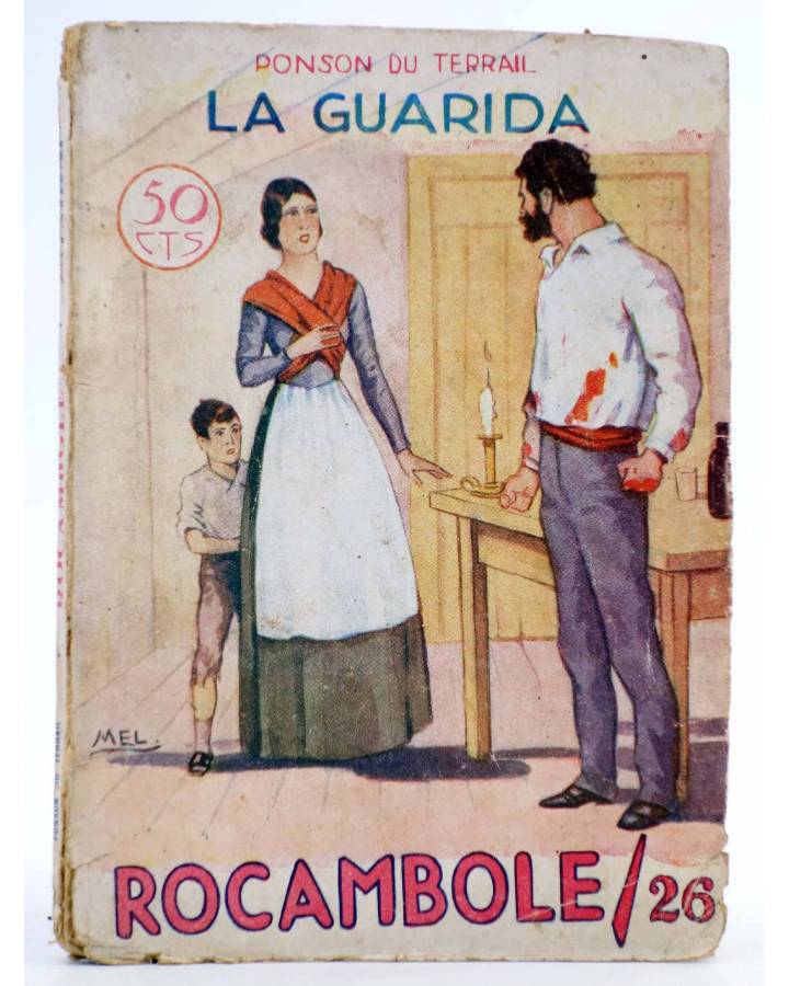 Cubierta de ROCAMBOLE 26. LA GUARIDA (Ponson Du Terrail) Prensa Moderna Circa 1930