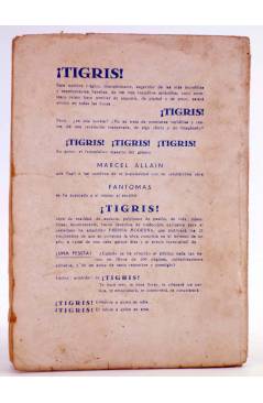 Contracubierta de ROCAMBOLE 26. LA GUARIDA (Ponson Du Terrail) Prensa Moderna Circa 1930