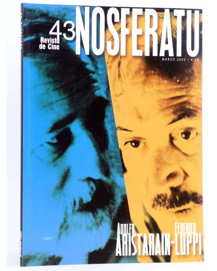 Cubierta de NOSFERATU. REVISTA DE CINE 43. ARISTARAIN / LUPPI (Vvaa) Nosferatu 2003