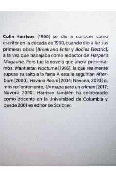 Muestra 2 de NAVONA FICCIONES. MANHATTAN NOCTURNE (Colin Harrison) Navona 2020
