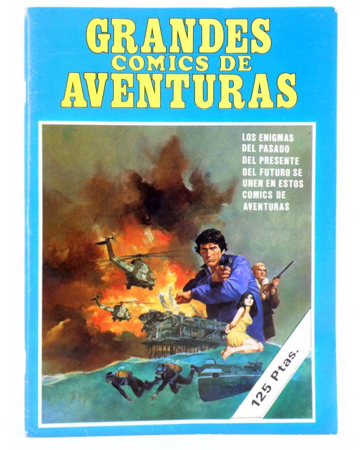Cubierta de GRANDES COMICS DE AVENTURAS 2 (Vvaa) Gaviota 1986