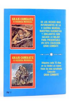Contracubierta de GRANDES COMICS DE AVENTURAS 2 (Vvaa) Gaviota 1986