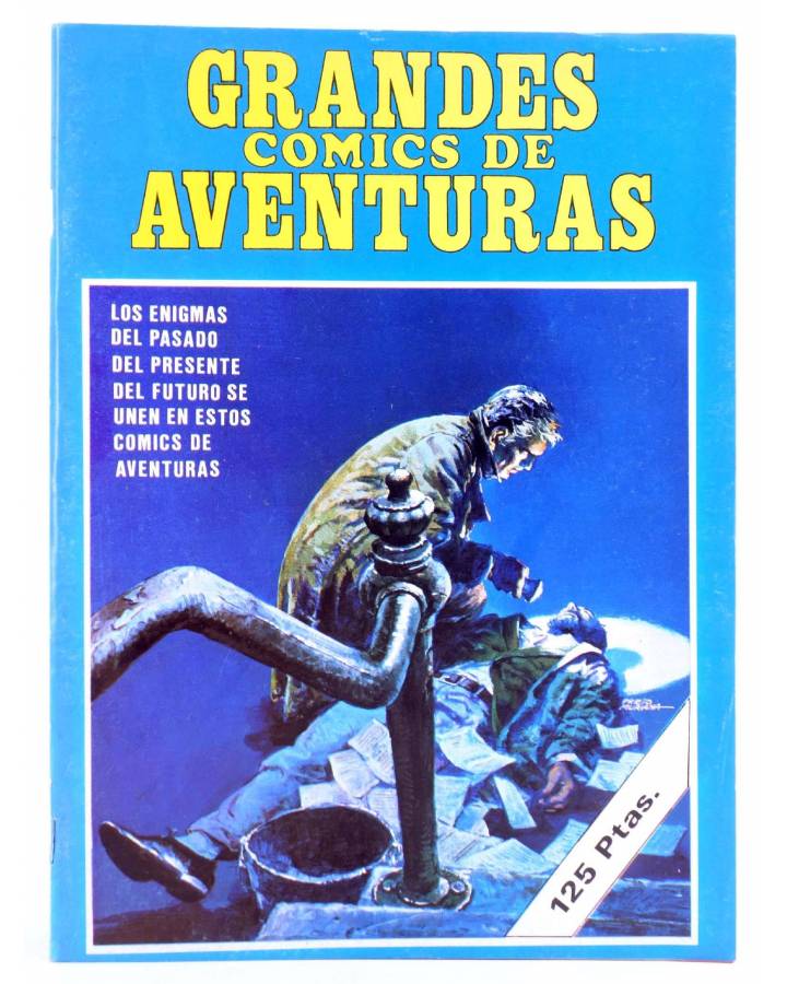 Cubierta de GRANDES COMICS DE AVENTURAS 4 (Vvaa) Gaviota 1986