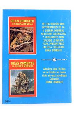 Contracubierta de GRANDES COMICS DE AVENTURAS 4 (Vvaa) Gaviota 1986