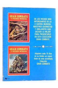Contracubierta de GRANDES COMICS DE AVENTURAS 7 (Vvaa) Gaviota 1986