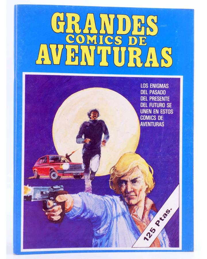 Cubierta de GRANDES COMICS DE AVENTURAS 8 (Vvaa) Gaviota 1986