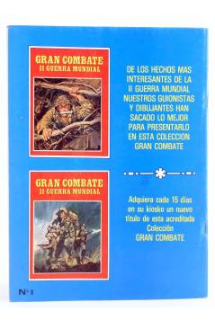 Contracubierta de GRANDES COMICS DE AVENTURAS 8 (Vvaa) Gaviota 1986