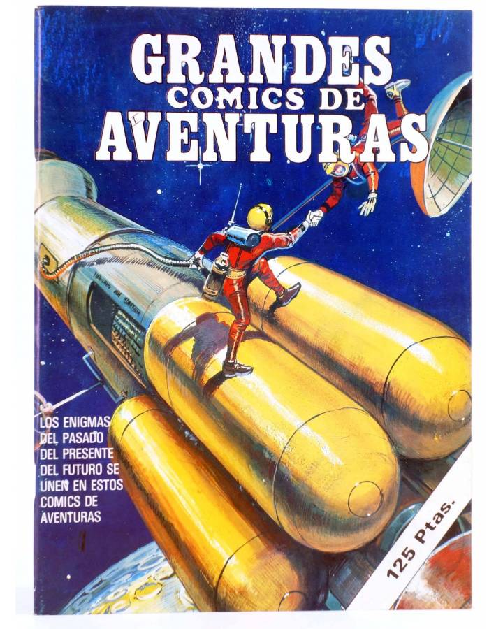 Cubierta de GRANDES COMICS DE AVENTURAS 12 (Vvaa) Gaviota 1986