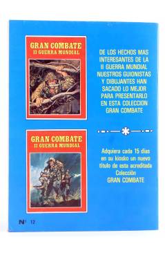 Contracubierta de GRANDES COMICS DE AVENTURAS 12 (Vvaa) Gaviota 1986
