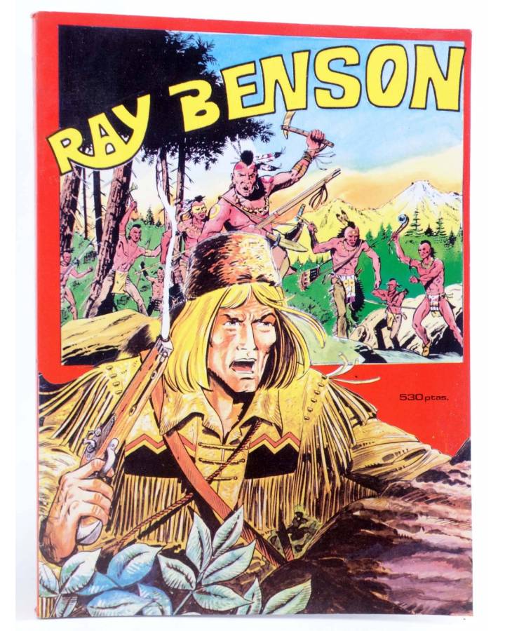Cubierta de RAY BENSON 1 A 4. COMPLETA EN UN RETAPADO (Luis Montañá) Amaika 1981