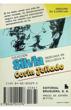 Contracubierta de CAROLA 861. LA MUJER DE SU DESTINO (Carlos De Santader) Bruguera Bolsilibros 1982