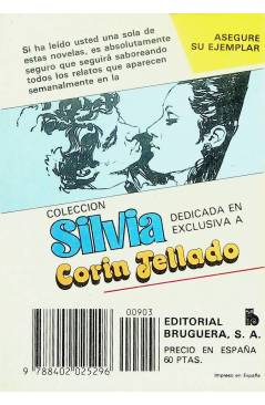Contracubierta de CAROLA 903. DE SANGRE NOBLE (Carlos De Santader) Bruguera Bolsilibros 1983