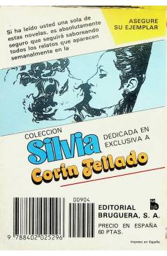 Contracubierta de CAROLA 904. MORENA Y FEA (Carlos De Santader) Bruguera Bolsilibros 1983