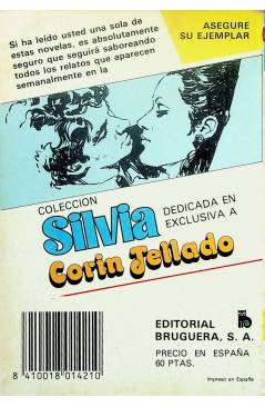 Contracubierta de CAROLA 936. EL PASADO DE MONA ALLEM (Carlos De Santader) Bruguera Bolsilibros 1984