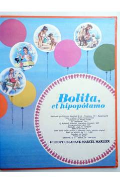 Muestra 1 de COLECCIÓN CAMPANILLA. BOLITA EL HIPOPÓTAMO (Gilbert Delahaye / Marcel Marlier) Juventud 1977