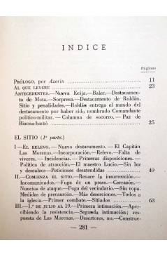 Muestra 2 de EL SITIO DE BALER (General Marín Cerezo) Biblioteca Nueva 1946. 4ª EDICIÓN. INTONSO