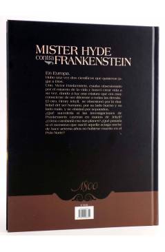 Contracubierta de MISTER HYDE CONTRA FRANKENSTEIN -1800-. ED. INTEGRAL (Dobbs / Antonio Marinetti) 001 Eds 2015