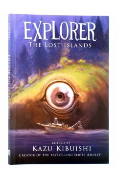 Cubierta de EXPLORER GN 2. THE LOST ISLANDS (Kazu Kibuishi / Vvaa) Amulet 2013. EN INGLÉS