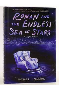 Cubierta de RONAN AND THE ENDLESS SEA OF STARS HC (Rick Louis) Abrams 2022. EN INGLÉS