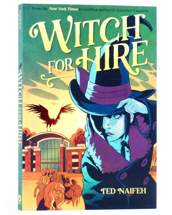 Cubierta de WITCH FOR HIRE GN (Ted Naifeh) Amulet 2021. EN INGLÉS