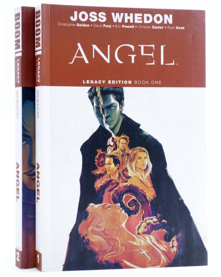 Cubierta de ANGEL LEGACY EDITION TPB 1 y 2. COMPLETA (Bryan Edward Hill / Melnikov / Panosian) BOOM 2021. EN INGLÉS