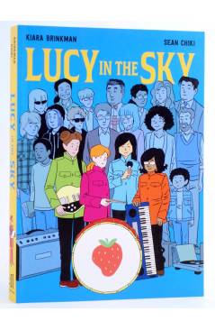 Cubierta de LUCY IN THE SKY GN (Kiara Brinkman / Sean Chiki) First Second 2021. EN INGLÉS