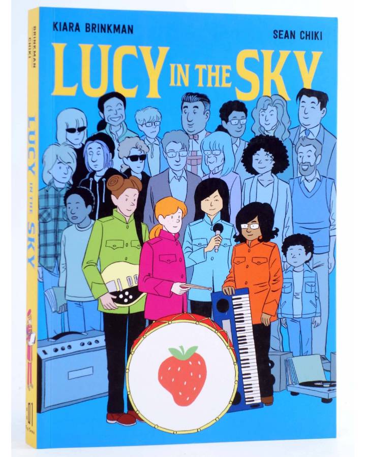 Cubierta de LUCY IN THE SKY GN (Kiara Brinkman / Sean Chiki) First Second 2021. EN INGLÉS