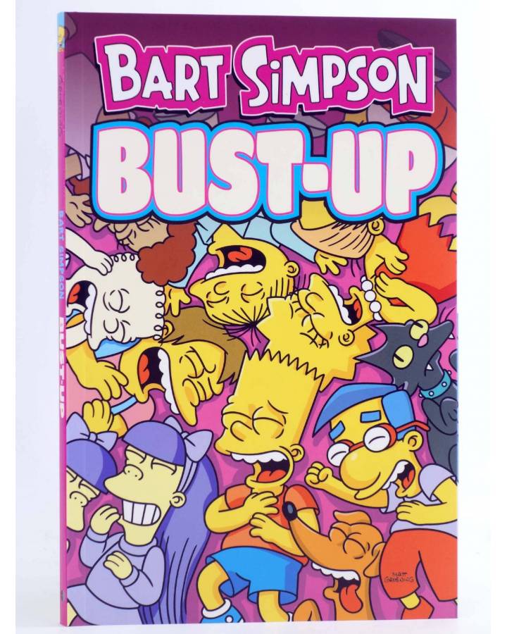 Cubierta de SIMPSONS TPB. BUST-UP (Matt Groening) Harper Collins 2018. EN INGLÉS