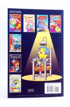 Contracubierta de SIMPSONS TPB. SIMPSONS COMICS UNCHAINED (Matt Groening) Harper Collins 2002. EN INGLÉS