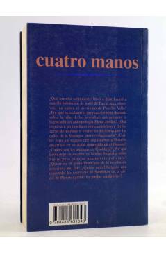Contracubierta de COL. CORRERIA 3. CUATRO MANOS (Paco Ignacio Taibo Ii) Ikusager 1994