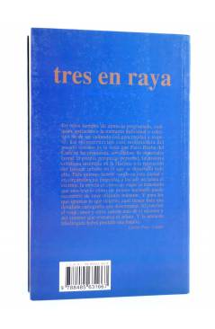 Contracubierta de COL. CORRERIA 6. TRES EN RAYA (Patxi Rocha Del Cura) Ikusager 1994