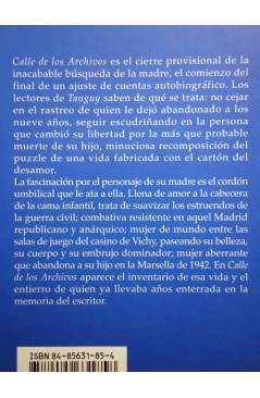 Muestra 1 de COL. CORRERIA 13. CALLE DE LOS ARCHIVOS (Michel Del Castillo) Ikusager 2002
