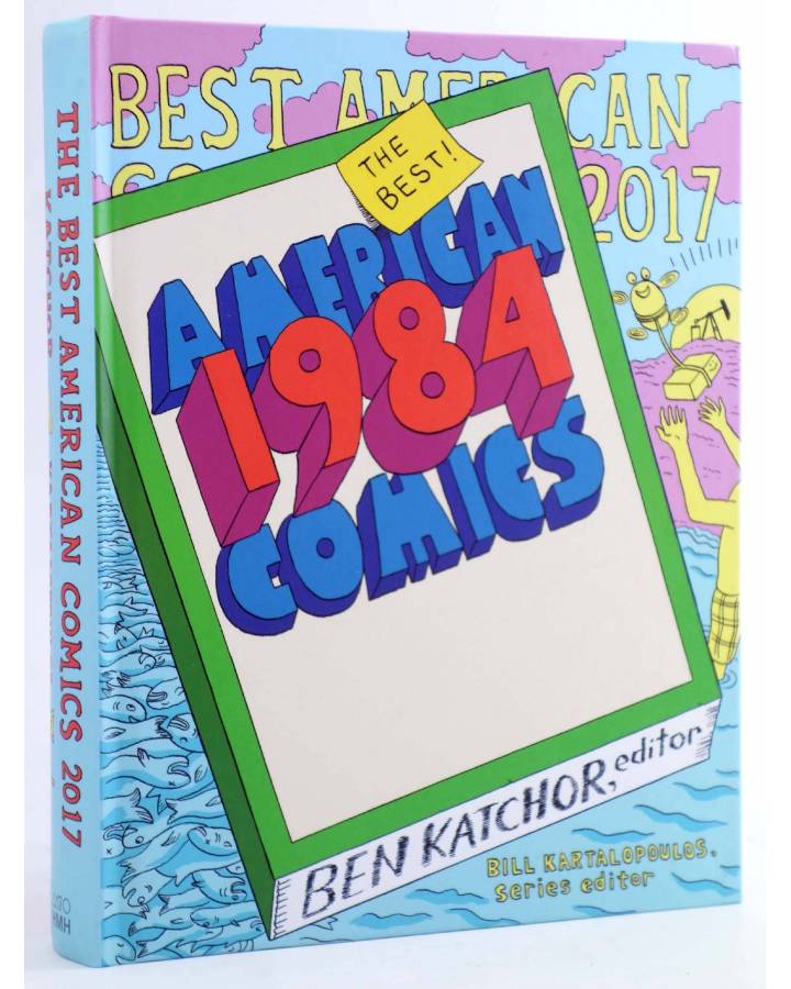 Cubierta de THE BEST AMERICAN COMICS HC 2017 (Bill (Edt) Kartalopoulos) Houghton Mifflin 2017. EN INGLÉS
