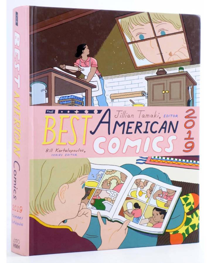 Cubierta de THE BEST AMERICAN COMICS HC 2019 (Bill (Edt) Kartalopoulos) Houghton Mifflin 2019. EN INGLÉS